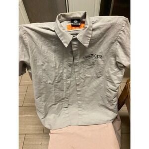 Rare BLIZZARD Red Kap WORLD OF WARCRAFT  Jinx Men’s Employee Utility Shirt Large